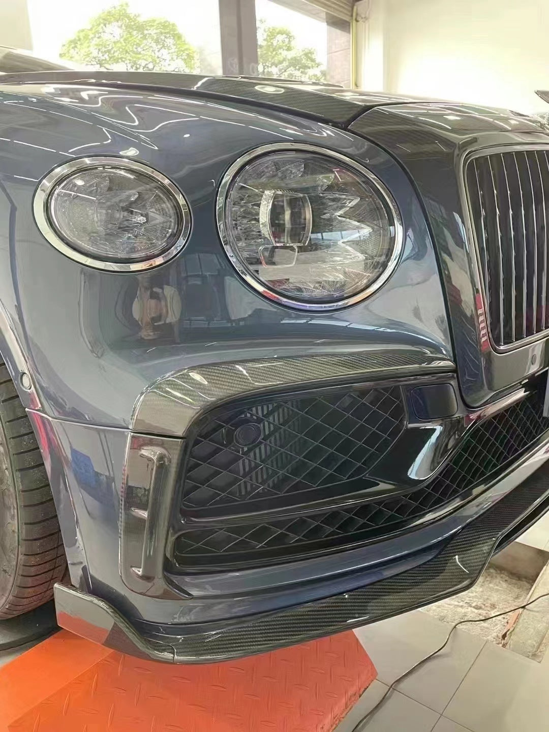 Dry carbon fiber body kit fit for Bentley Flying Spur 2019 - 2024 W12