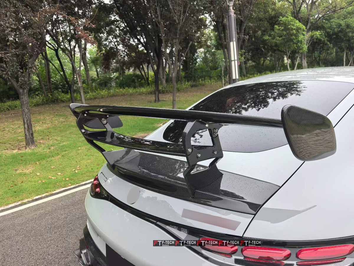 Carbon Fiber Rear Wing Spoiler Black Series For Mercedes AMG GT 63 C192 2023+