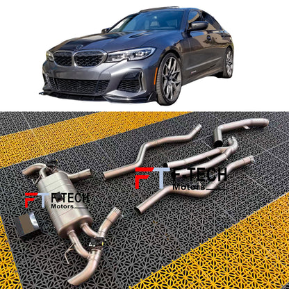 F Tech Motors Exhaust System Catback for BMW 3 Series G20 2020+