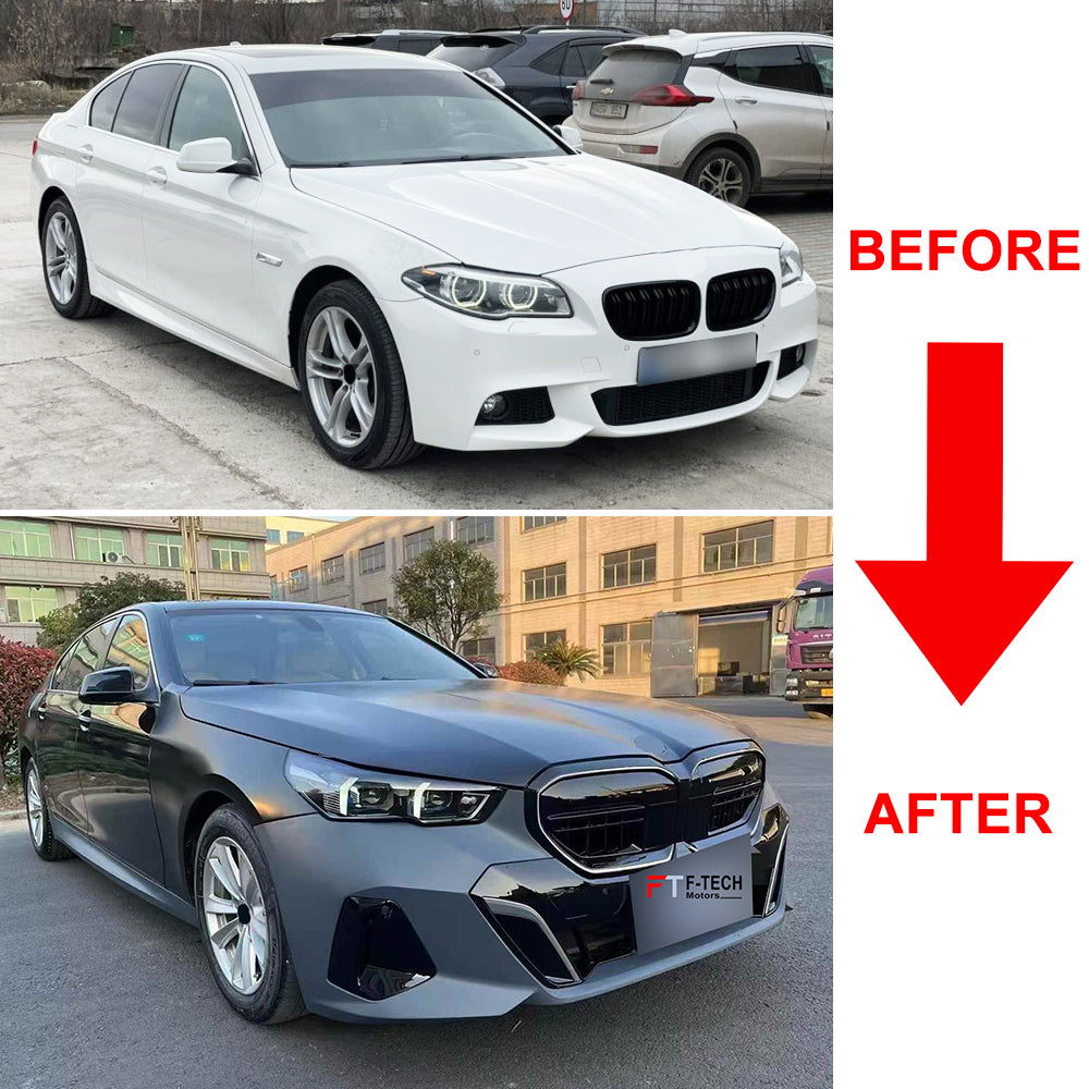 BMW 5 Series F10 F18 2011 - 2017 Upgrade Into BMW G60 2024+ M-TECH Bod ...
