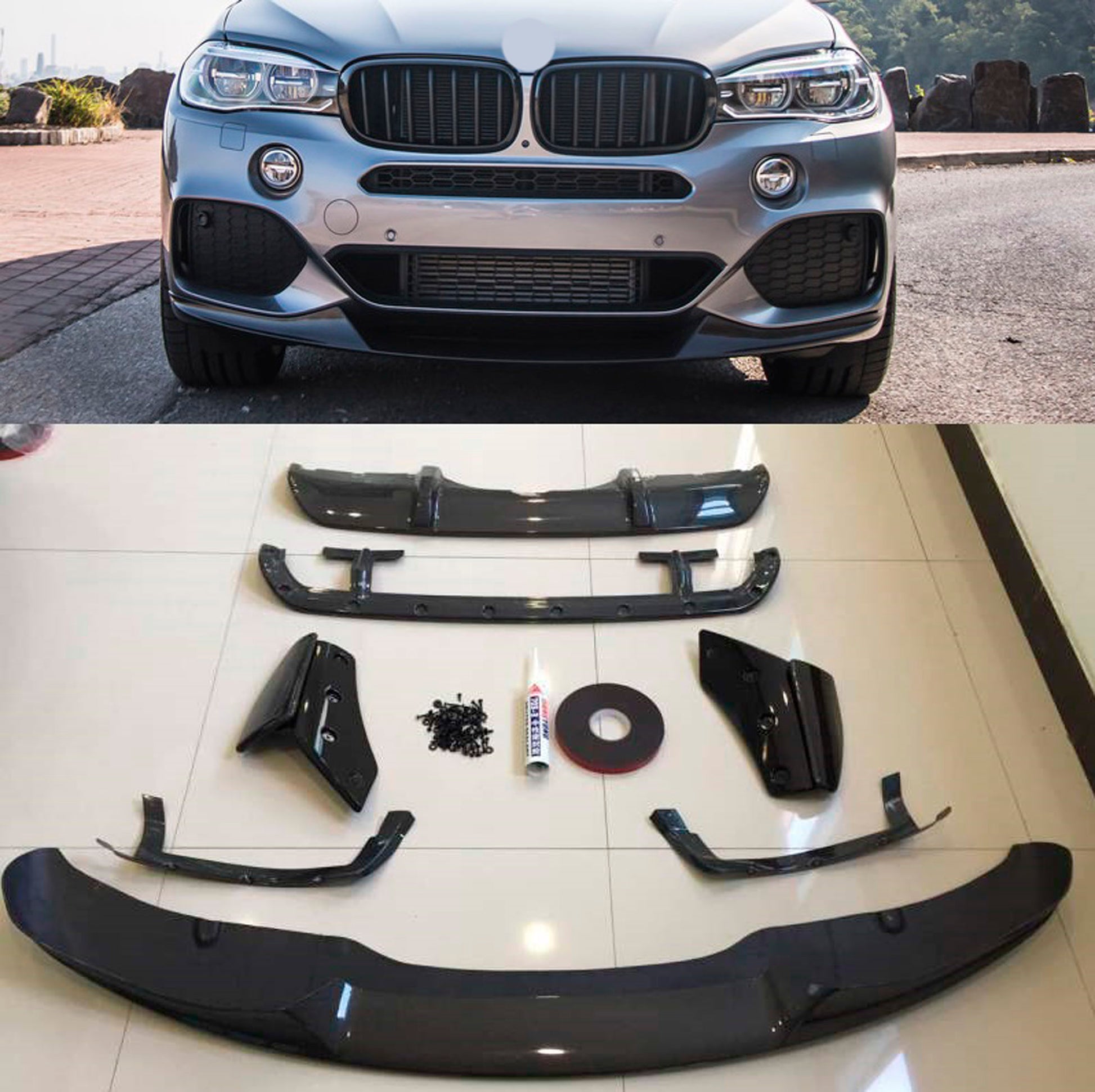 Carbon fiber body kit for BMW X5 F15 2014 - 2018 M-Sport