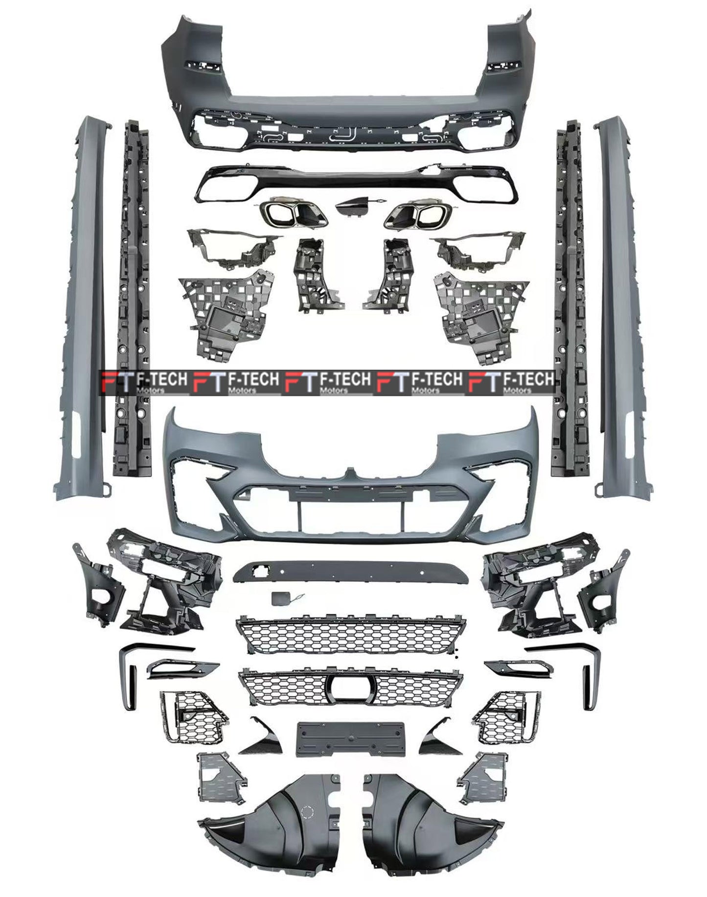LCI M Sport Style Conversion Body Kit for BMW X7 G07 (2019–2022)