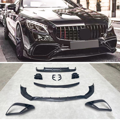 BR Dry carbon body kit for Mercedes Benz S-class Coupe C217 2014 - 2020 S63 AMG