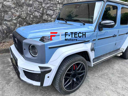 Mercedes Benz W463A W464 2018 - 2023 Convert To W465 Dry Carbon Wide Body Kit