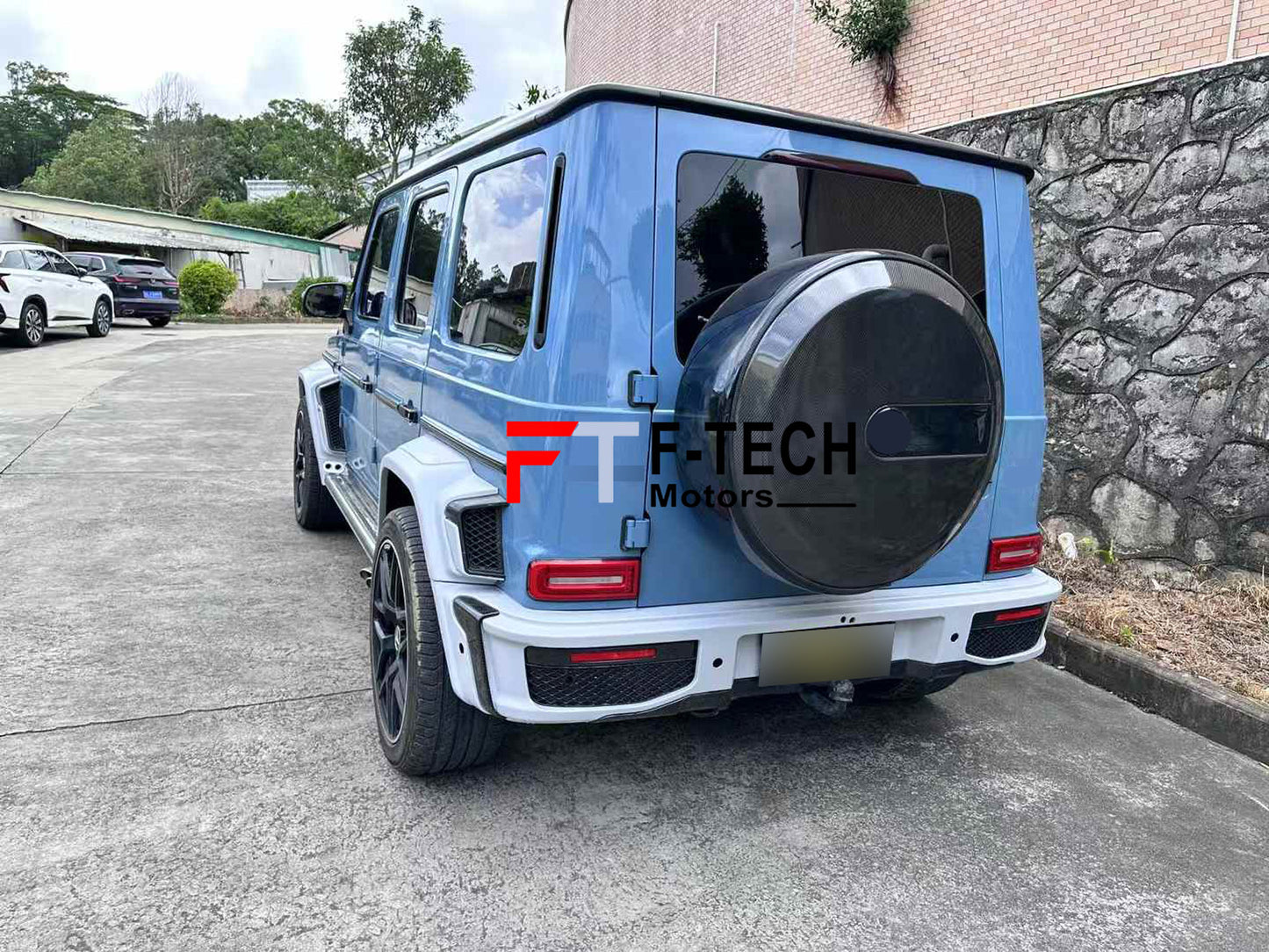 Mercedes Benz W463A W464 2018 - 2023 Convert To W465 Dry Carbon Wide Body Kit