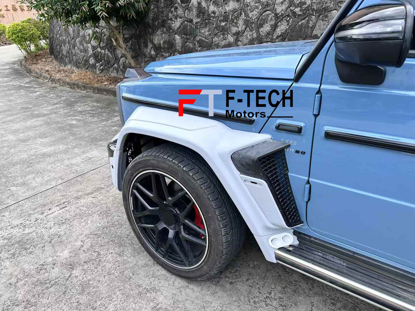 Mercedes Benz W463A W464 2018 - 2023 Convert To W465 Dry Carbon Wide Body Kit