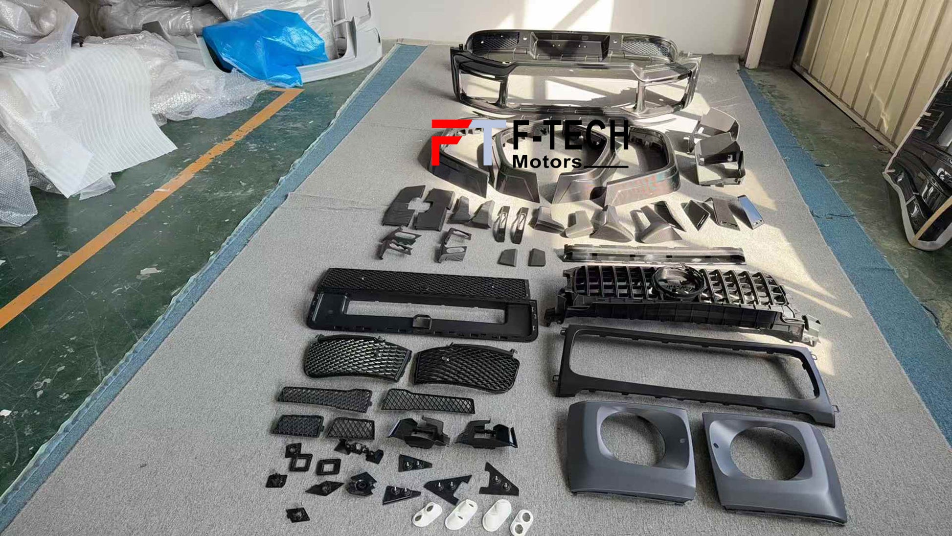 Mercedes Benz W463A W464 2018 - 2023 Convert To W465 Dry Carbon Wide Body Kit