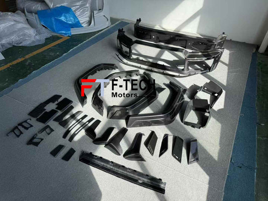 Mercedes Benz W463A W464 2018 - 2023 Convert To W465 Dry Carbon Wide Body Kit