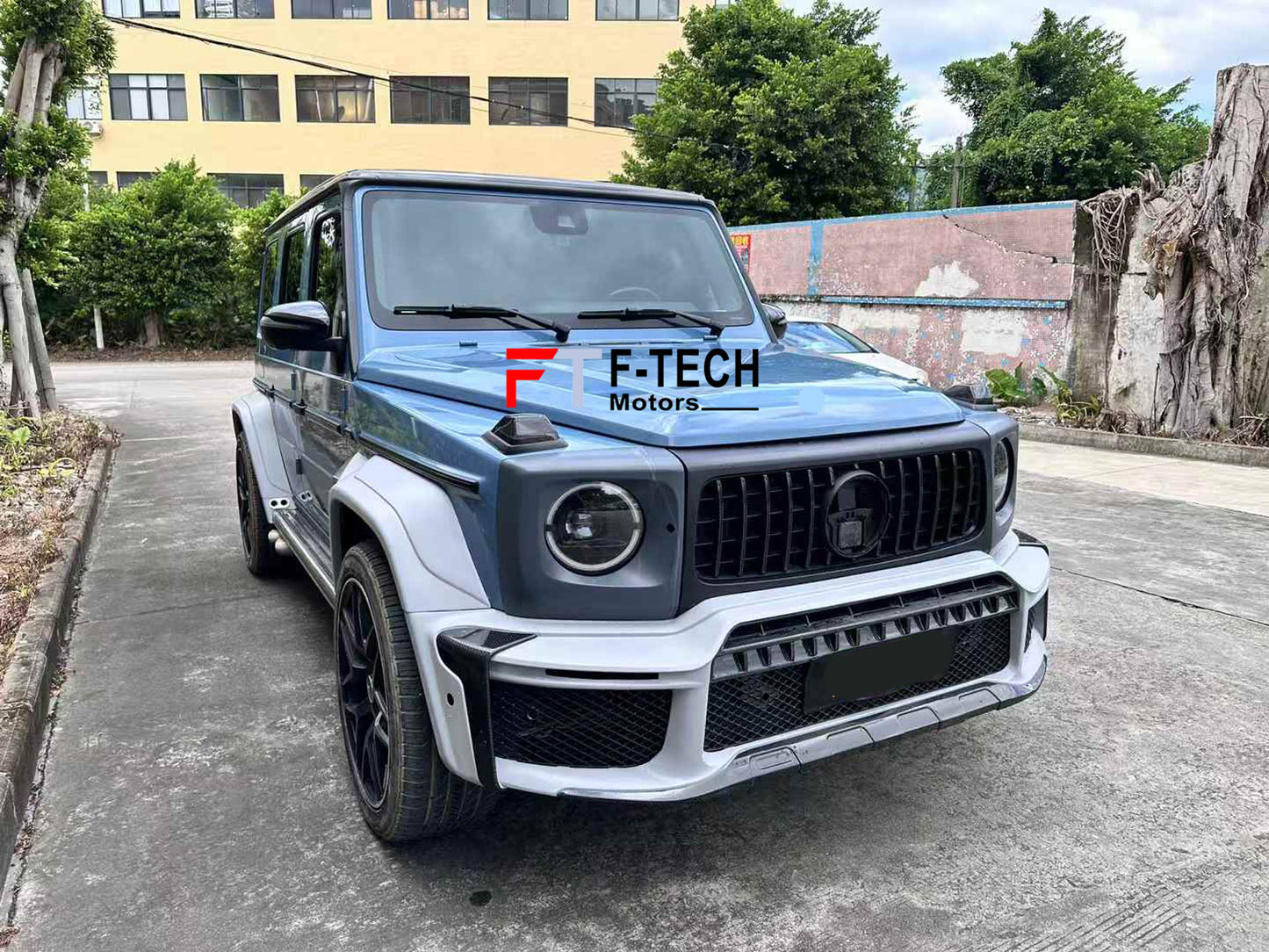 Mercedes Benz W463A W464 2018 - 2023 Convert To W465 Dry Carbon Wide Body Kit