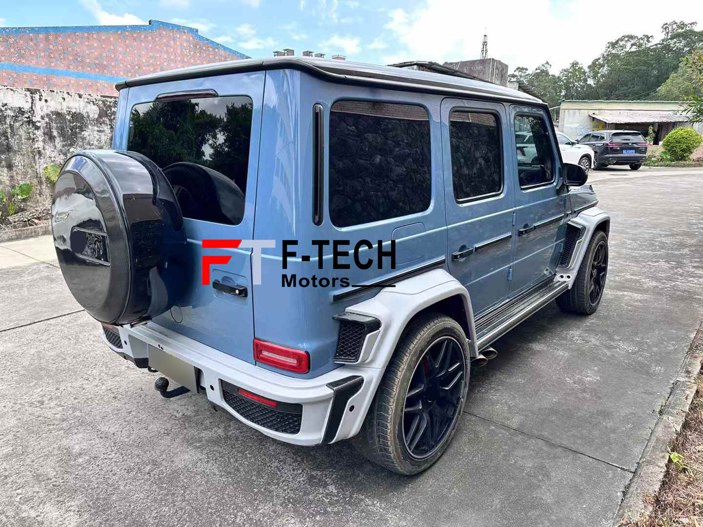 Mercedes Benz W463A W464 2018 - 2023 Convert To W465 Dry Carbon Wide Body Kit