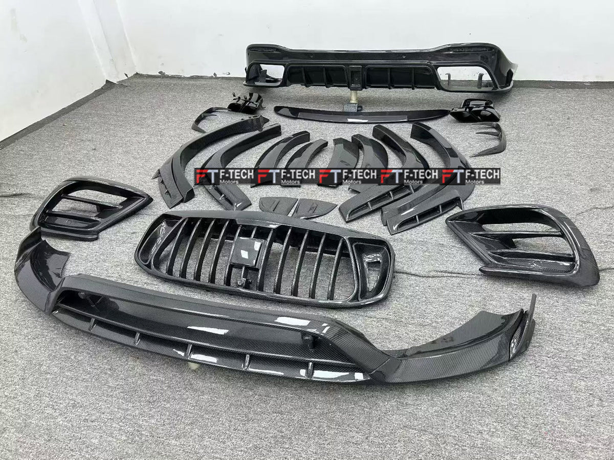 Dry Carbon Fiber Body Kit For Mercedes Benz GLS 63 AMG X167 2019 - 2023 Mansory