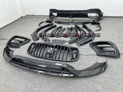Dry Carbon Fiber Body Kit For Mercedes Benz GLS 63 AMG X167 2019 - 2023 Mansory