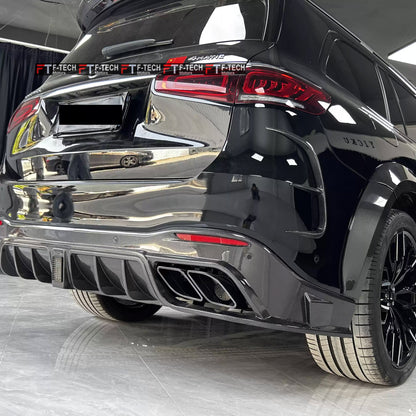 Dry Carbon Fiber Body Kit For Mercedes Benz GLS 63 AMG X167 2019 - 2023 Mansory