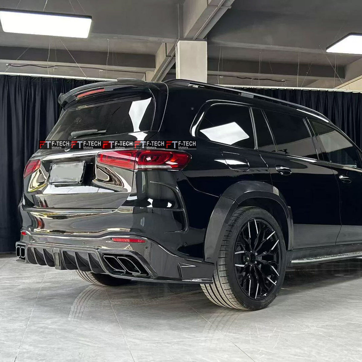 Dry Carbon Fiber Body Kit For Mercedes Benz GLS 63 AMG X167 2019 - 2023 Mansory