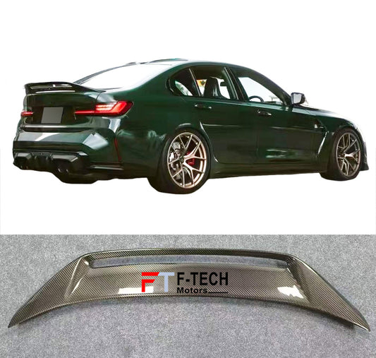 Carbon Rear Trunk Ducktail Spoiler For BMW M3 G80 2020+