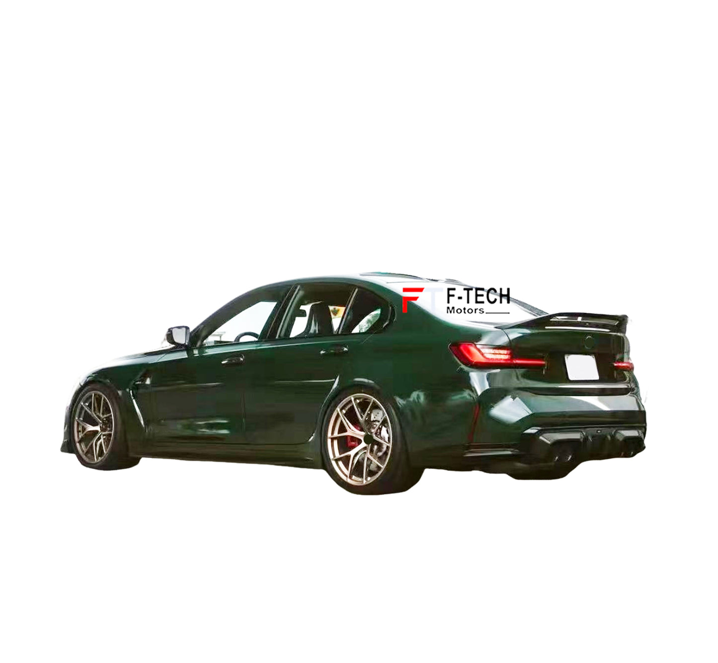 Carbon Rear Trunk Ducktail Spoiler For BMW M3 G80 2020+
