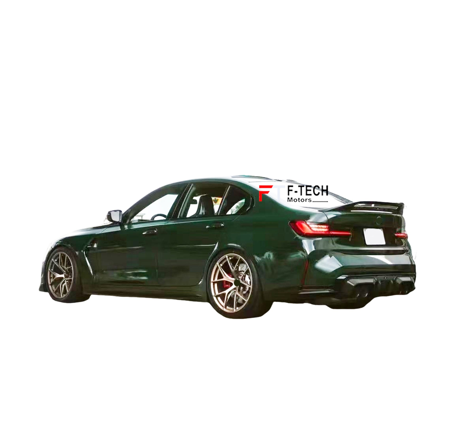 Carbon Rear Trunk Ducktail Spoiler For BMW M3 G80 2020+