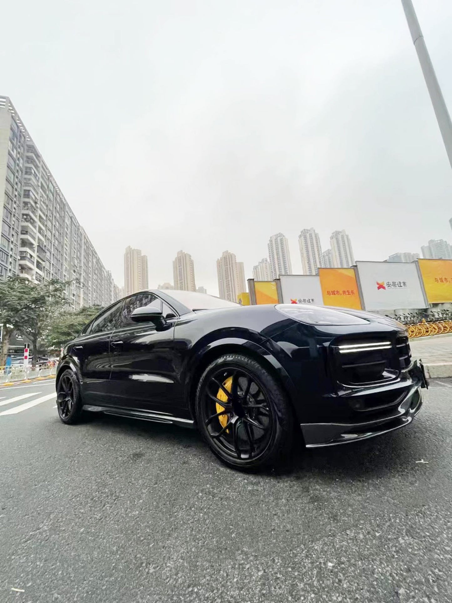 Carbon fiber body kit for Porsche Cayenne Turbo 9Y0 2018 - 2023