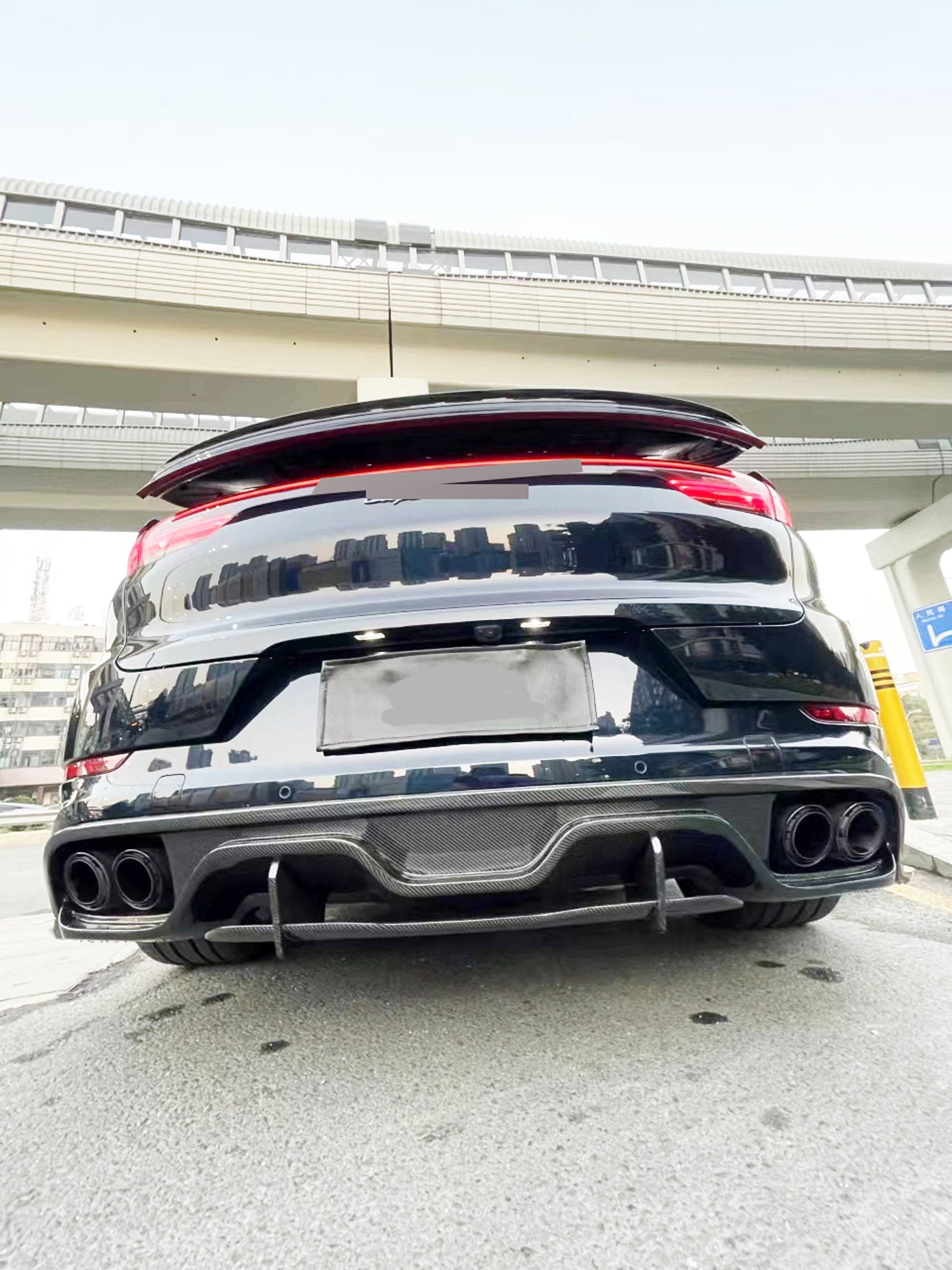 Carbon fiber body kit for Porsche Cayenne Turbo 9Y0 2018 - 2023