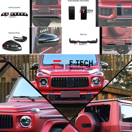 Carbon Fiber Exterior Trim Kit For Mercedes Benz G Class W465 G63 AMG 2025+