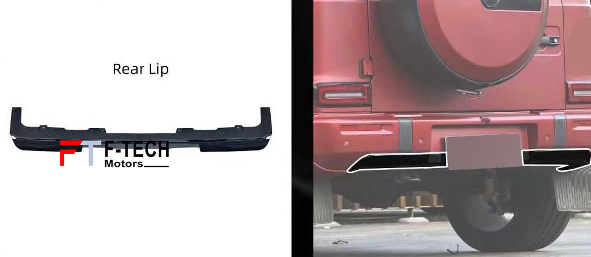 Carbon Fiber Exterior Trim Kit For Mercedes Benz G Class W465 G63 AMG 2025+