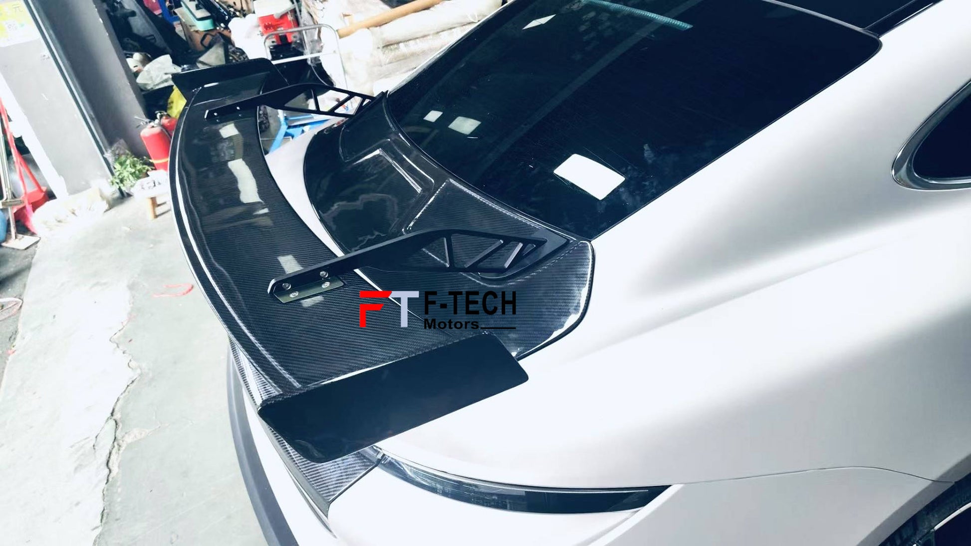 Carbon Fiber Trunk Rear Wing Spoiler For Porsche Taycan 4S Turbo S GTS 2019+