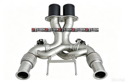 F Tech Motors X Pipe Catback Exhaust System For McLaren 750S 2023+ 4L