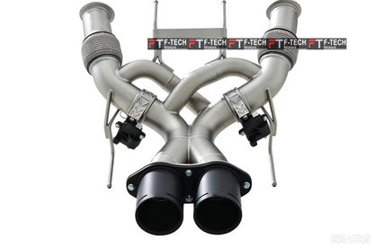 F Tech Motors X Pipe Catback Exhaust System For McLaren 750S 2023+ 4L