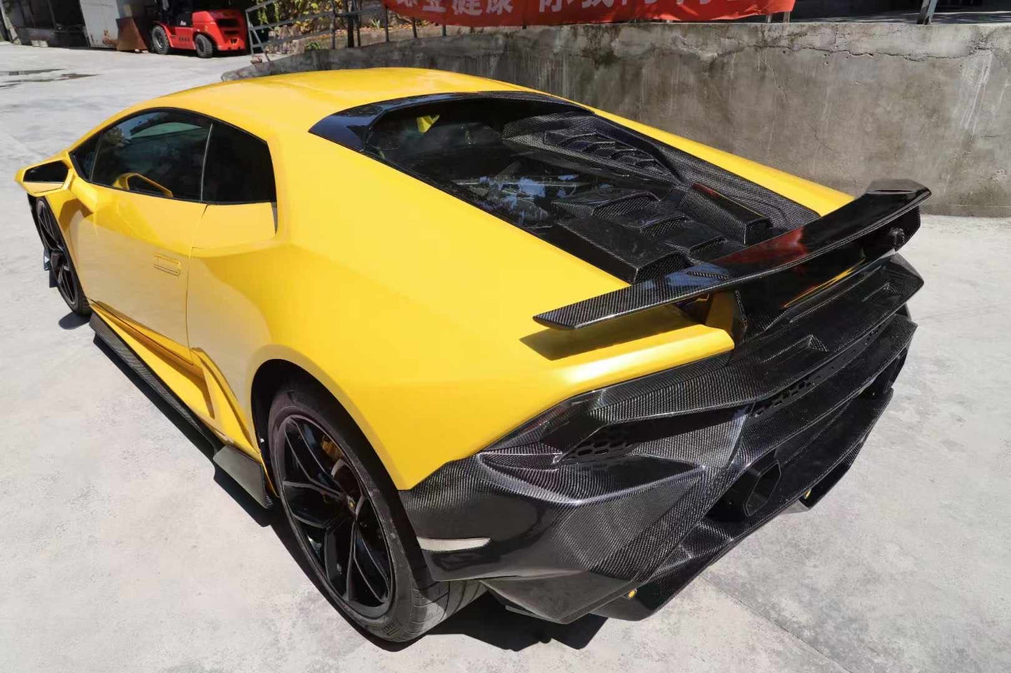 Dry carbon fiber conversion Tecnica body kit for Lamborghini Huracan LP610 LP580 EVO 2015+