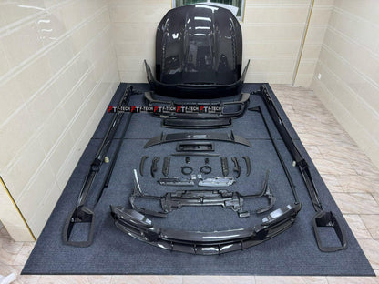 Dry Carbon Body Kit For Mercedes Benz AMG GT 63 AMG X290 2019+ Top Car