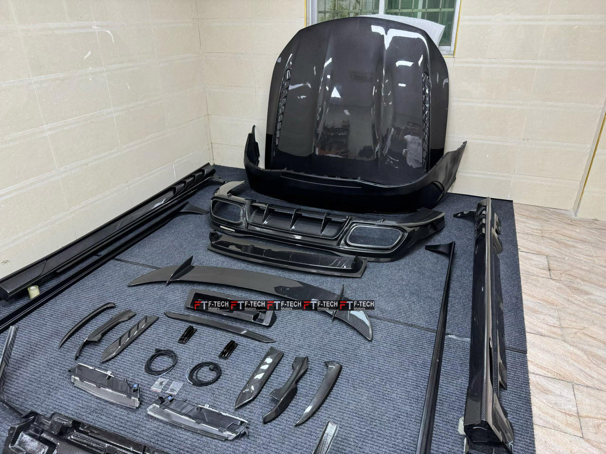 Dry Carbon Body Kit For Mercedes Benz AMG GT 63 AMG X290 2019+ Top Car