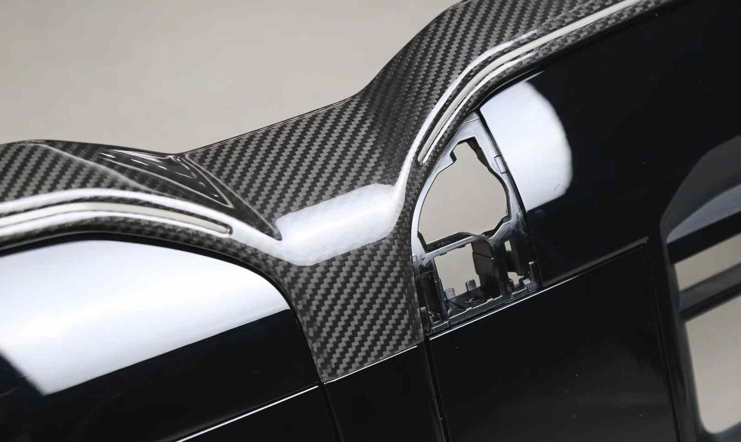 M60i style dry carbon fiber front grille for BMW 5 Series G60 G61 G68 2024+