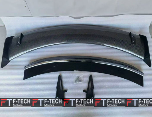 Dry Carbon Fiber Rear Wing Spoiler & Trunk Spoiler For Ford Mustang S650 2023+