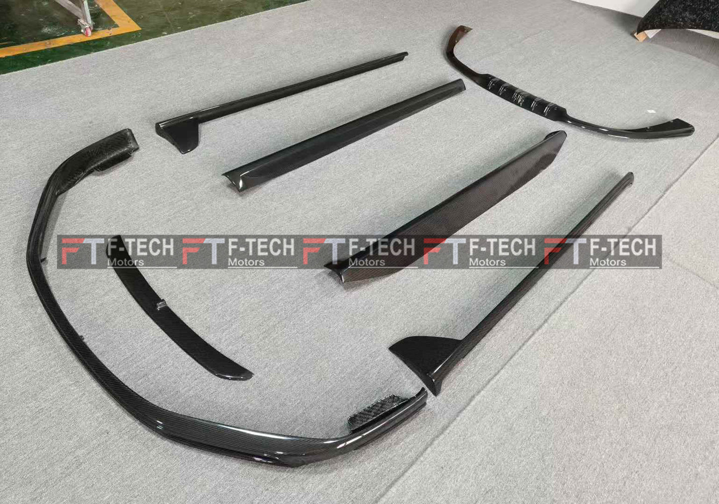 Dry Carbon Fiber Soft Kit Fit Porsche 911 992.1 Carrera 4 S 2019 - 2024  Techart Sport