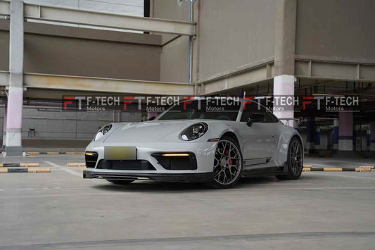 Dry Carbon Fiber Soft Kit Fit Porsche 911 992.1 Carrera 4 S 2019 - 2024  Techart Sport
