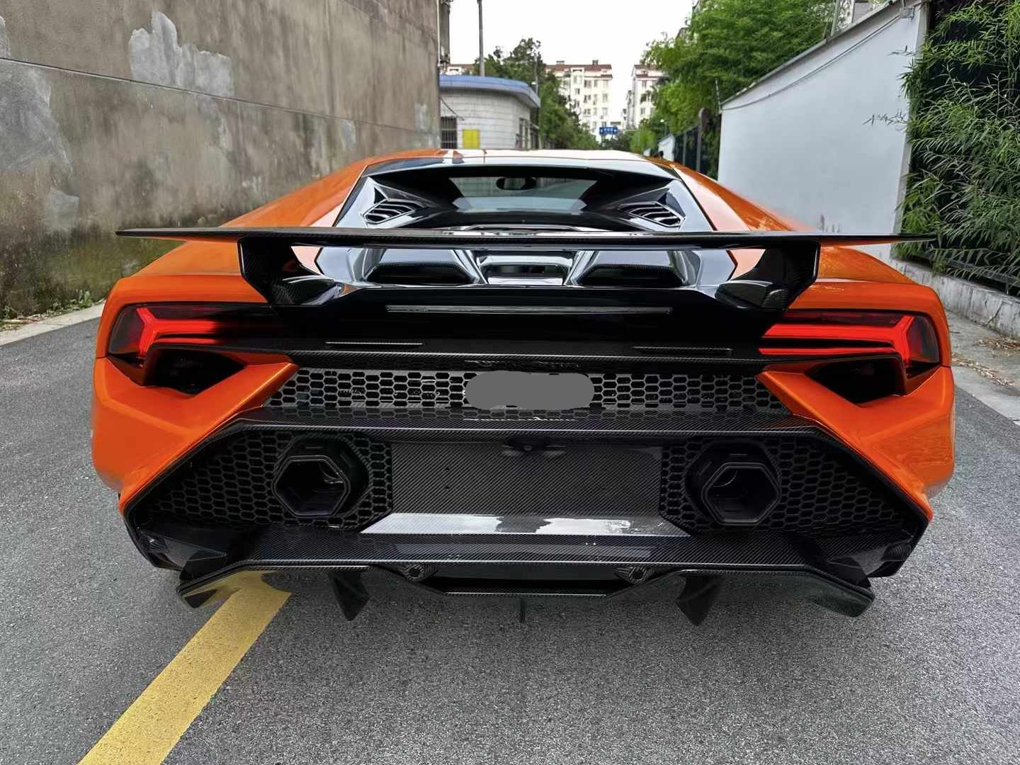 Dry carbon conversion body kit for Lamborghini Huracan LP610 LP580 EVO 2015+ Tecnica