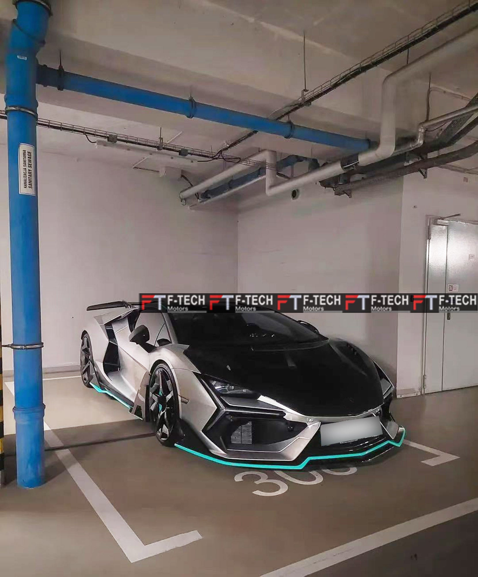 Dry Carbon Fiber Aero Body Kit for Lamborghini Revuelto (2024+) Duke