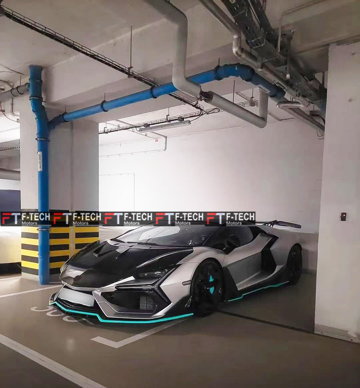 Dry Carbon Fiber Aero Body Kit for Lamborghini Revuelto (2024+) Duke
