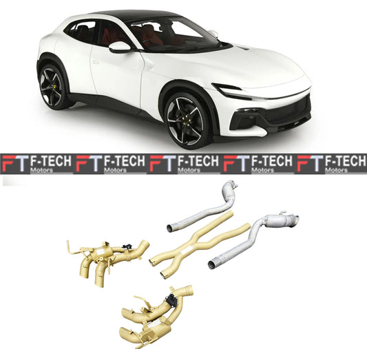 Catback Exhaust System for Ferrari Purosangue 2023+