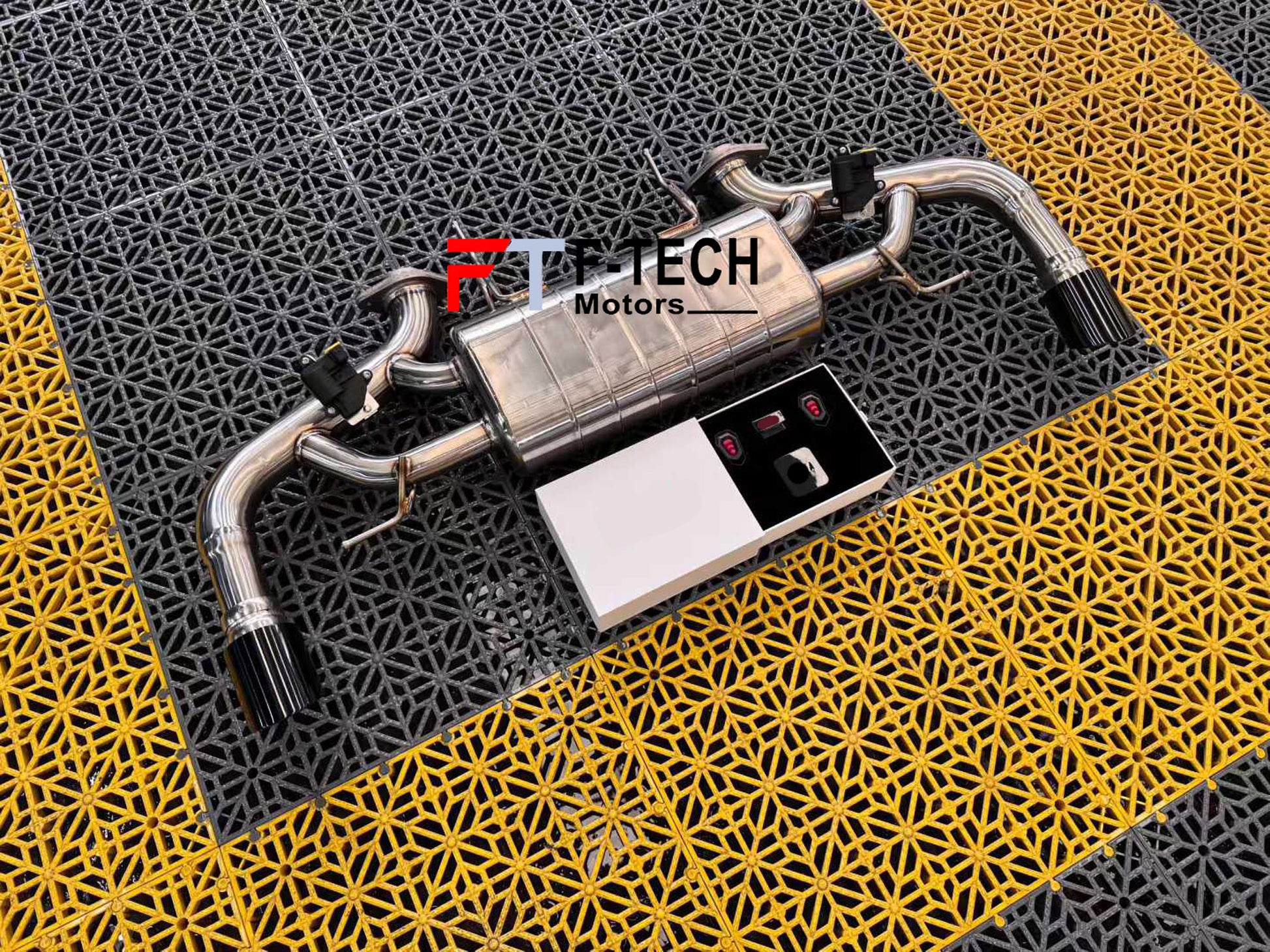 F Tech Motors Catback Exhaust System For Aston Martin V8 Vantage 2005 - 2017