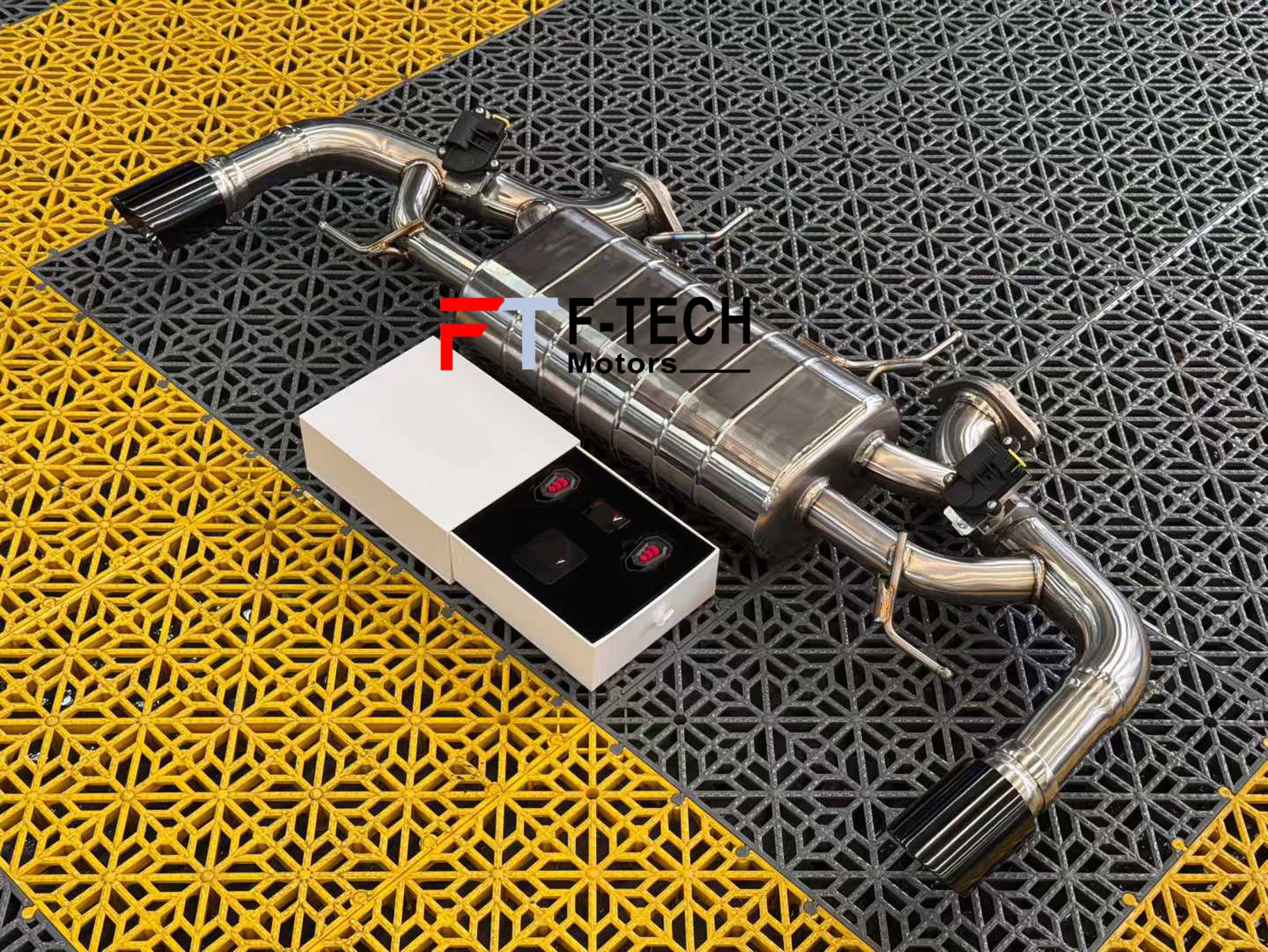 F Tech Motors Catback Exhaust System For Aston Martin V8 Vantage 2005 - 2017