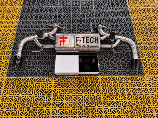 F Tech Motors Catback Exhaust System For Aston Martin V8 Vantage 2005 - 2017