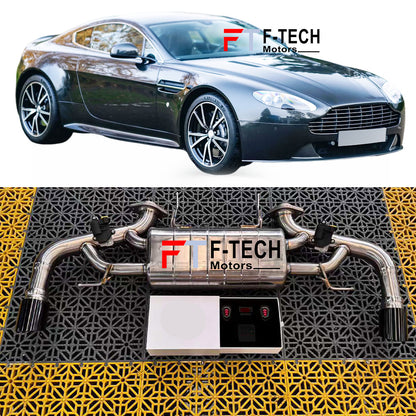 F Tech Motors Catback Exhaust System For Aston Martin V8 Vantage 2005 - 2017