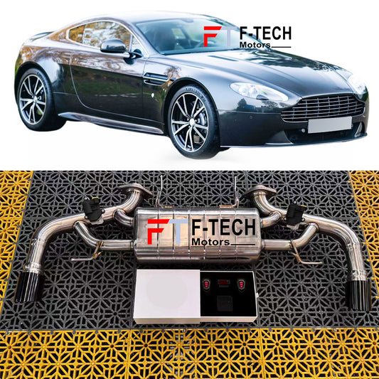 F Tech Motors Catback Exhaust System For Aston Martin V8 Vantage 2005 - 2017