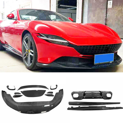 Dry carbon fiber NV body kit for Ferrari Roma 2020+