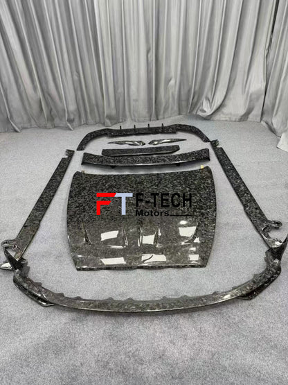 Forged Carbon Fiber Body Kit For Bentley Continental GT GTC W12 2017 - 2023 