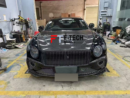 Forged Carbon Fiber Body Kit For Bentley Continental GT GTC W12 2017 - 2023 