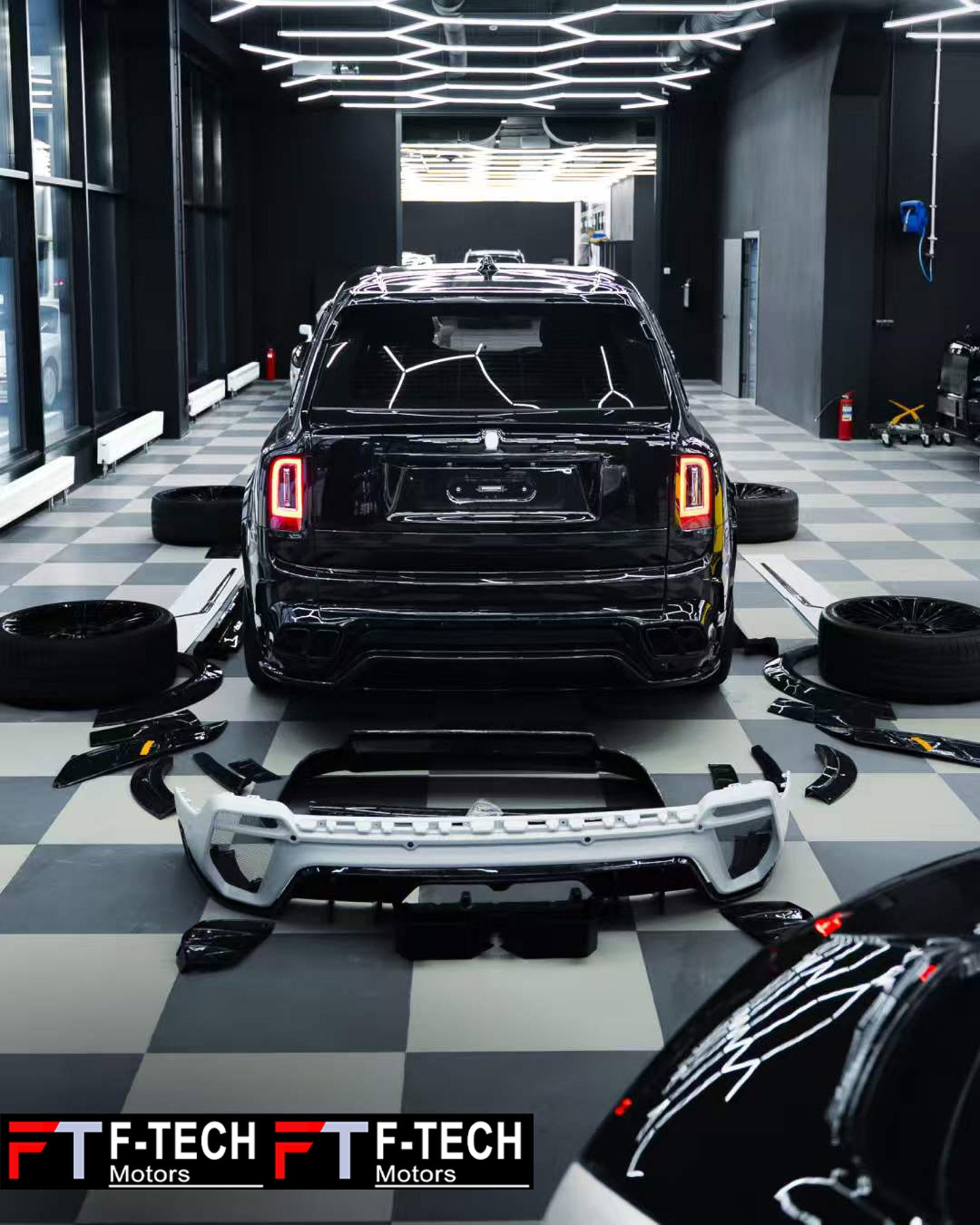 2025 Look MS Forged Carbon Body Kit For Rolls Royce Cullinan 1 2018 - 2023