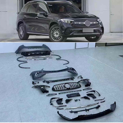 GLC AMG style upgrade body kit for Mercedes Benz GLC X254 2023+