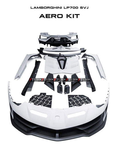 Lamborghini Aventador LP700 LP720 LP750 SVJ Style Dry Carbon Fiber Body Kit